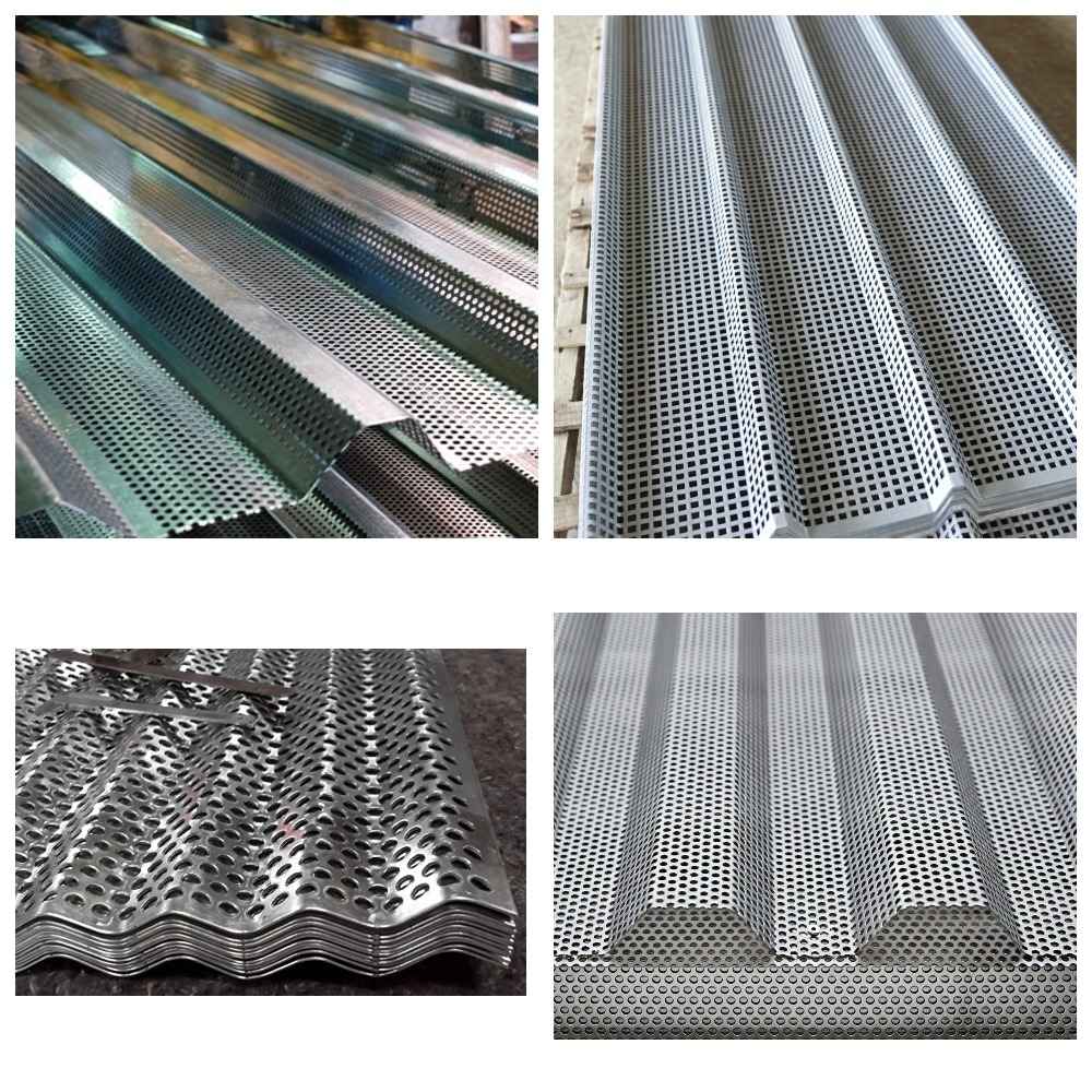 Перфорированный профилированный лист стеновой Т-6 — примеры применения, покрытий и вариантов поставки